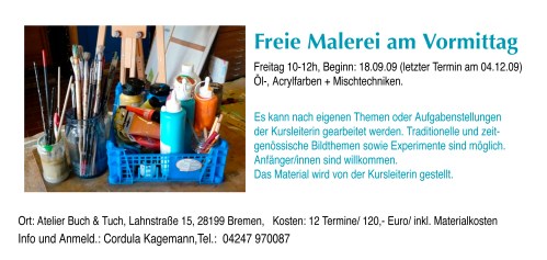 Plakat Malkurs Neust.09-1 Plakat Malkurs Neust.09-1